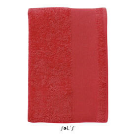 ISLAND 30 GUEST TOWEL - Red bedrucken, Art.-Nr. S89200-RD-M