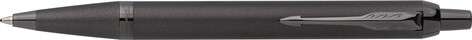 Parker IM Monochrome Kugelschreiber | Metall – stahlgrau bedrucken, Art.-Nr. 411999128_1006077