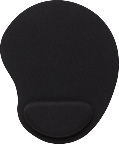 Mauspad | Schaumstoff | Handgelenkauflage – Schwarz bedrucken, Art.-Nr. 001999999_1014858
