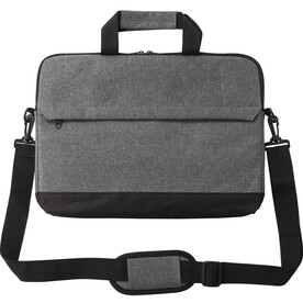 Laptoptasche | Polyester 600D | 15 Zoll | Zweifarbig – Grau bedrucken, Art.-Nr. 003999999_1015158