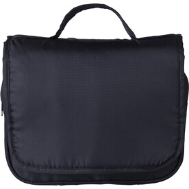 Kulturtasche Merrick | Ripstop | Aufhängehaken – Schwarz bedrucken, Art.-Nr. 001999999_1015159
