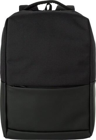 Rucksack Oscar | Polyester | Laptop 15" | 6 l – Schwarz bedrucken, Art.-Nr. 001999999_1024147