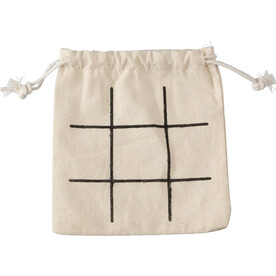 Tic Tac Toe | Holz | Baumwollbeutel – Khaki bedrucken, Art.-Nr. 013999999_1107132