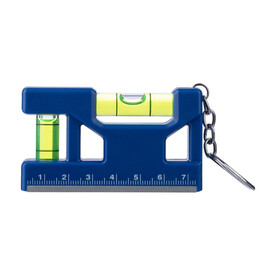 Wasserwaage Indira | Magnetisch – Kobaltblau bedrucken, Art.-Nr. 023999999_1267826