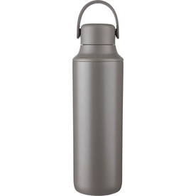 Doppelwandige Edelstahl-Trinkflasche (500 ml) Omari – stahlgrau bedrucken, Art.-Nr. 411999999_1274051