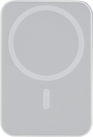 Powerbank mit kabellosem Ladegerät Miren | 5.000 mAh | MagSafe-kompatibel – Weiß bedrucken, Art.-Nr. 002999999_1298467 Powerbank mit kabellosem Ladegerät Miren | 5.000 mAh | MagSafe-kompatibel – Weiß bedrucken, Art.-Nr. 002999999_1298467