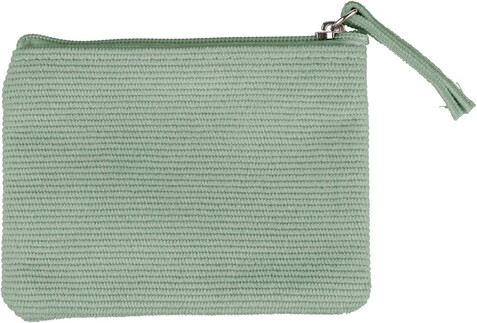 Schlüsseletui aus Cord Suren – pastellgrün bedrucken, Art.-Nr. 362999999_1349538 Schlüsseletui aus Cord Suren – pastellgrün bedrucken, Art.-Nr. 362999999_1349538