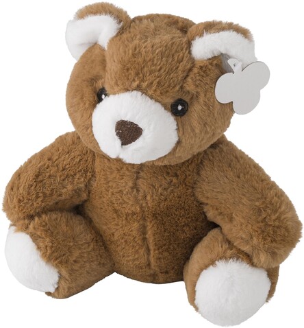 Plüschteddybär Alessandro | 20 cm – Braun bedrucken, Art.-Nr. 011999999_5012 Plüschteddybär Alessandro | 20 cm – Braun bedrucken, Art.-Nr. 011999999_5012