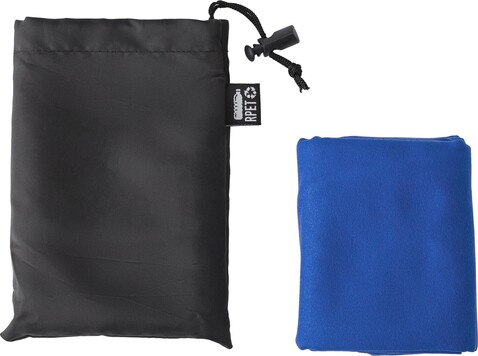 Handtuch Brunilda | 79x30 cm – Kobaltblau bedrucken, Art.-Nr. 023999999_710097