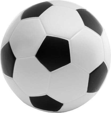Stressfußball Elijah | Weicher Schaumstoff | 6,3 cm – Schwarz/weiß bedrucken, Art.-Nr. 040999999_8078 Stressfußball Elijah | Weicher Schaumstoff | 6,3 cm – Schwarz/weiß bedrucken, Art.-Nr. 040999999_8078