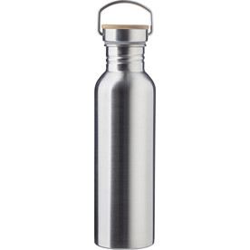Trinkflasche Poppy | Edelstahl 304 | 700 ml – Silber bedrucken, Art.-Nr. 032999999_865174