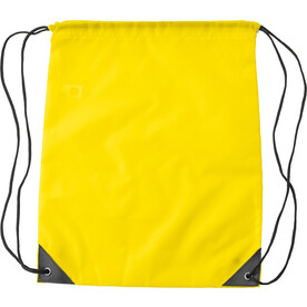 Rucksack Enrique | Kordelzug | 1,5 l – Gelb bedrucken, Art.-Nr. 006999999_9261
