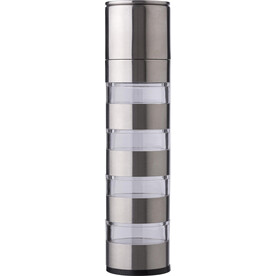 Gewürzmühle Rylan | 4 Fächer – Silber bedrucken, Art.-Nr. 032999999_966235
