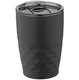 Geo 350 ml Kupfer-Vakuum Isolierbecher, schwarz bedrucken, Art.-Nr. 10045500