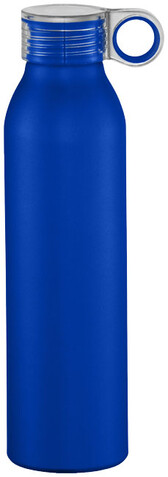 Grom 650 ml Aluminium Sportflasche, royalblau bedrucken, Art.-Nr. 10046302