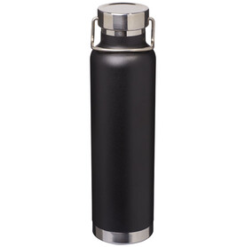 Thor 650 ml Kupfer-Vakuum Isoliersportflasche, schwarz bedrucken, Art.-Nr. 10048800 Thor 650 ml Kupfer-Vakuum Isoliersportflasche, schwarz bedrucken, Art.-Nr. 10048800