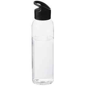Sky 650 ml Tritan™ Colour-Pop Sportflasche, schwarz, transparent bedrucken, Art.-Nr. 10050800 Sky 650 ml Tritan™ Colour-Pop Sportflasche, schwarz, transparent bedrucken, Art.-Nr. 10050800