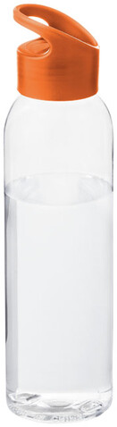 Sky 650 ml Tritan™ Colour-Pop Sportflasche, orange, transparent bedrucken, Art.-Nr. 10050804