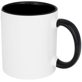 Pix 330 ml Colour-Pop Sublimations-Tasse, schwarz bedrucken, Art.-Nr. 10052200