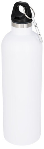 Atlantic 530 ml Vakuum Isolierflasche, weiss bedrucken, Art.-Nr. 10052802