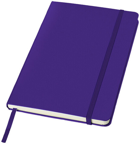 Classic A5 Hard Cover Notizbuch, lila bedrucken, Art.-Nr. 10618110