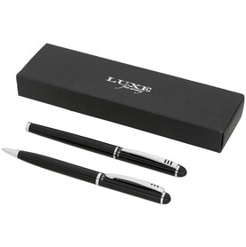 Andante Duo Stift Set (schwarze Mine), schwarz bedrucken, Art.-Nr. 10728300 Andante Duo Stift Set (schwarze Mine), schwarz bedrucken, Art.-Nr. 10728300