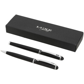 Andante Duo Stift Geschenkset (schwarze Mine), schwarz bedrucken, Art.-Nr. 10728300