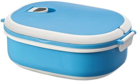 Spiga Lunchbox 750 ml, blau, weiss bedrucken, Art.-Nr. 11255000