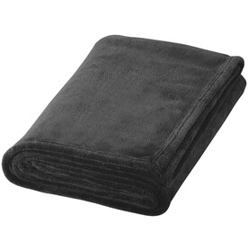 Bay Plaid-Decke aus extraweichem Coral-Fleece, schwarz bedrucken, Art.-Nr. 11281000 Bay Plaid-Decke aus extraweichem Coral-Fleece, schwarz bedrucken, Art.-Nr. 11281000