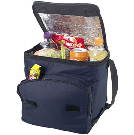 Stockholm faltbare Kühltasche 10L, navy bedrucken, Art.-Nr. 11909500