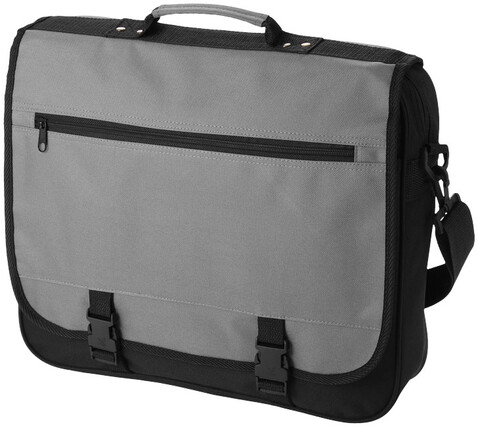 Anchorage Konferenztasche 11L, dunkelgrau bedrucken, Art.-Nr. 11921803