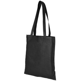 Zeus Non Woven große Tragetasche 6L, schwarz bedrucken, Art.-Nr. 11941200