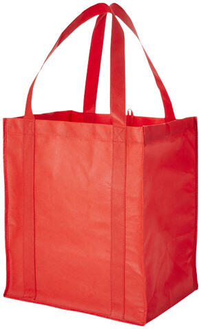 Liberty Non Woven Tragetasche 29L, rot bedrucken, Art.-Nr. 11941302 Liberty Non Woven Tragetasche 29L, rot bedrucken, Art.-Nr. 11941302