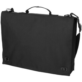 Santa Fee Konferenztasche 6L, schwarz bedrucken, Art.-Nr. 19546620 Santa Fee Konferenztasche 6L, schwarz bedrucken, Art.-Nr. 19546620