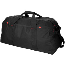 Vancouver extragroße Reisetasche 75L, schwarz, rot bedrucken, Art.-Nr. 11964700