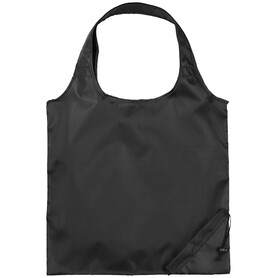 Bungalow faltbare Polyester Tragetasche 7L, schwarz bedrucken, Art.-Nr. 12011900