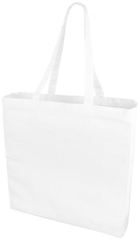 Odessa 220 g/m² Baumwoll Tragetasche 13L, weiss bedrucken, Art.-Nr. 12013505