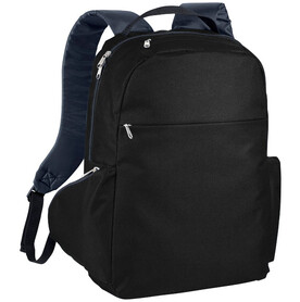 Slim 15" Laptop-Rucksack 15L, schwarz bedrucken, Art.-Nr. 12018600 Slim 15" Laptop-Rucksack 15L, schwarz bedrucken, Art.-Nr. 12018600