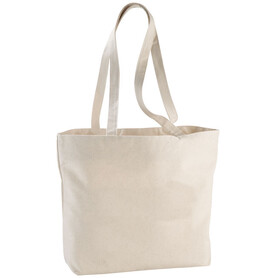 Ningbo 320 g/m Reißverschluss Tragetasche 15L, natural bedrucken, Art.-Nr. 12033100