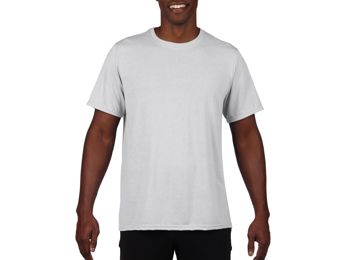 Gildan Performance Adult Core T-Shirt, White, L bedrucken, Art.-Nr. 011090005