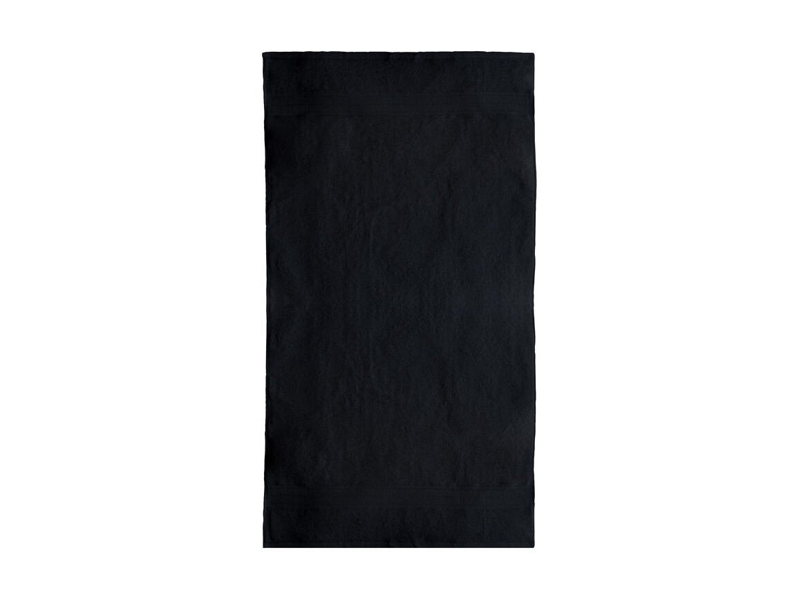 Jassz Towels Rhine Bath Towel 70x140 cm, Black, One Size bedrucken, Art.-Nr. 016641010