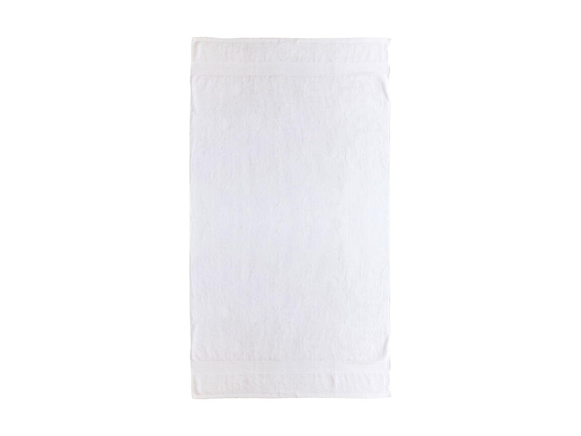 Jassz Towels Rhine Beach Towel 100x180 cm, White, One Size bedrucken, Art.-Nr. 017640000