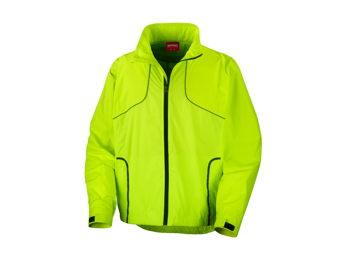 Result Spiro Cycling Jacket, Neon Lime, L bedrucken, Art.-Nr. 021335225