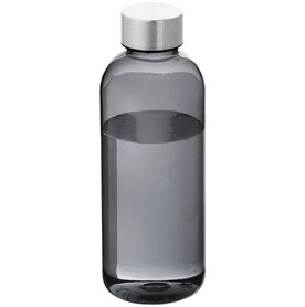Spring 600 ml Trinkflasche, transparent schwarz bedrucken, Art.-Nr. 10028900 Spring 600 ml Trinkflasche, transparent schwarz bedrucken, Art.-Nr. 10028900