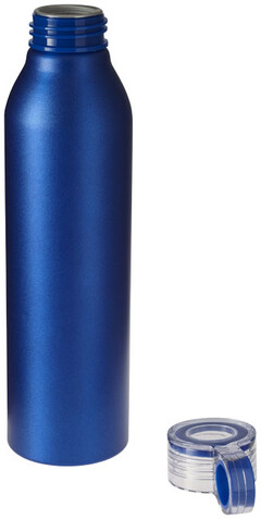 Grom 650 ml Aluminium Sportflasche, royalblau bedrucken, Art.-Nr. 10046302