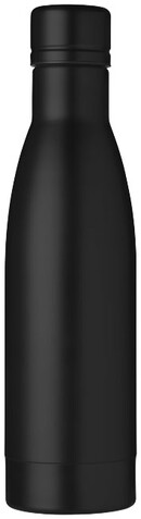 Vasa 500 ml Kupfer-Vakuum Isolierflasche, schwarz bedrucken, Art.-Nr. 10049400