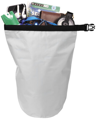 Survivor 5L wasserdichter Beutel, weiss bedrucken, Art.-Nr. 10049704