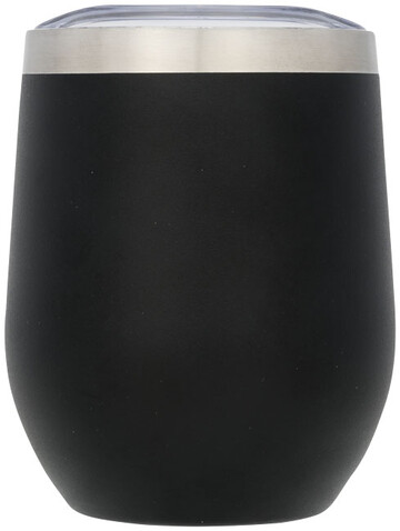 Corzo 350 ml Kupfer-Vakuum Isolierbecher, schwarz bedrucken, Art.-Nr. 10051600
