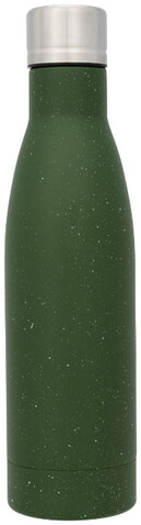 Vasa Kupfer-Vakuum Isolierflasche, gesprenkelt, 500 ml, grün bedrucken, Art.-Nr. 10051803