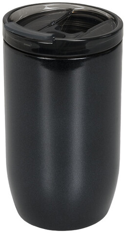Lagom 380 ml Kupfer-Vakuum Isolierbecher, schwarz glänzend bedrucken, Art.-Nr. 10054800